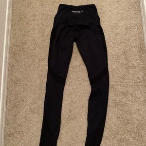 Gym shark black/mesh leggings xs